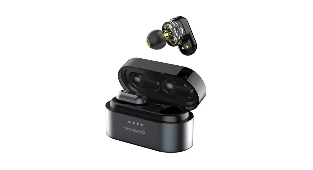Volkano Vk-1114-bk True Wireless Dual Driver Bluetooth Headphone Instruction Manual