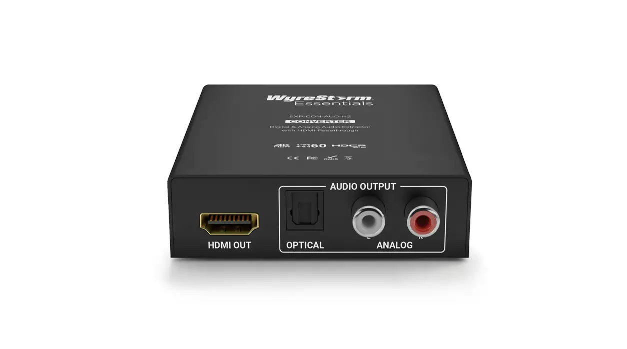 Wyrestorm Exp-con-aud-h2 Digital And Analog Audio Extractor User Guide