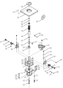 Assembly for the JBOS-5