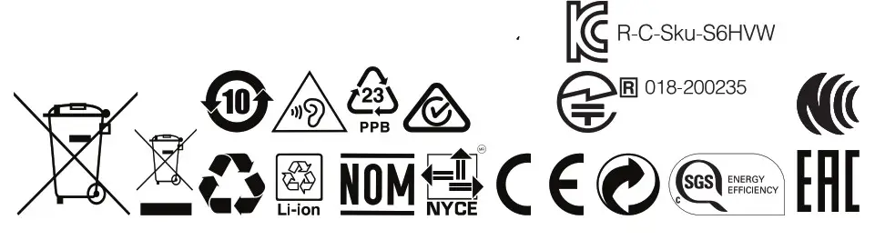 Skullcandy SA2QMABFQ6 Hesh Evo Over-Symbol
