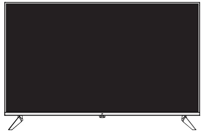 eTEC 43EF20 43 Class ThinFrame LED TV-
