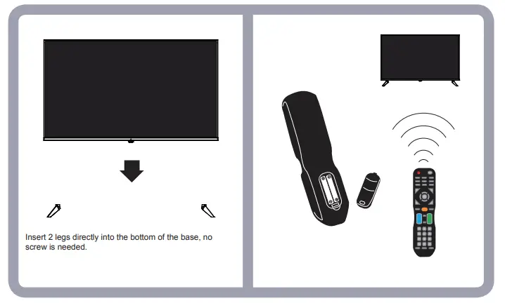 eTEC 43EF20 43 Class ThinFrame LED TV-3