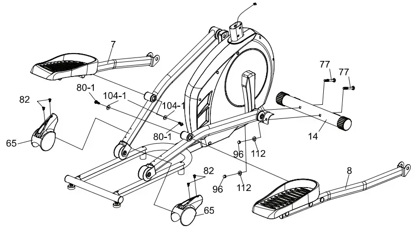 XTERRA FS3.5 ELLIPTICAL - Connecting