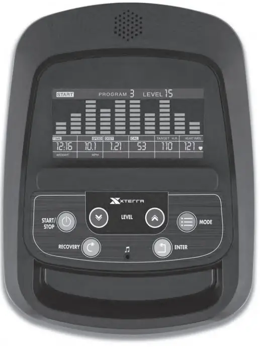XTERRA FS3.5 ELLIPTICAL - Console