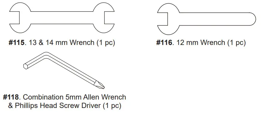 XTERRA FS3.5 ELLIPTICAL -Tools