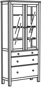 IKEA HEMNES Storage Series All parts