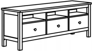 IKEA HEMNES Storage Series All parts