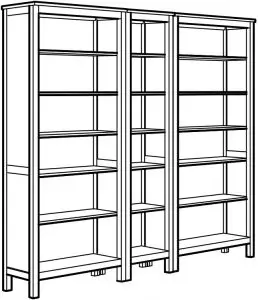 HEMNES Storage Series Combination Inductions