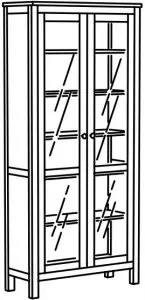 IKEA HEMNES Storage Series All parts