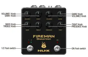 NUX NDS-5 Fireman Guitar Effect - FIG 1