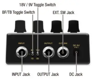 NUX NDS-5 Fireman Guitar Effect - FIG 2