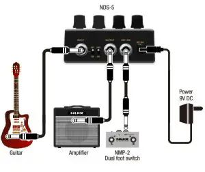 NUX NDS-5 Fireman Guitar Effect - FIG 3