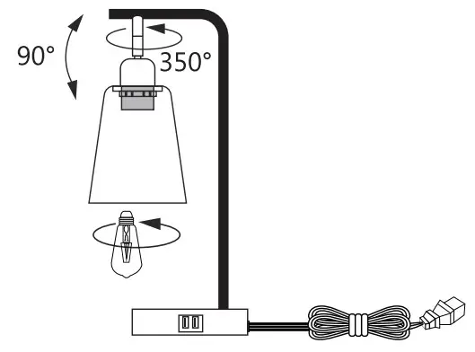 BYBLIGHT 3-Way Dimmable Touch Control