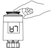 HIHOME Smart Radiator Thermostat User Manual - Press button