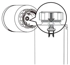 HIHOME Smart Radiator Thermostat User Manual - Wait until the pen is completely withdrawn