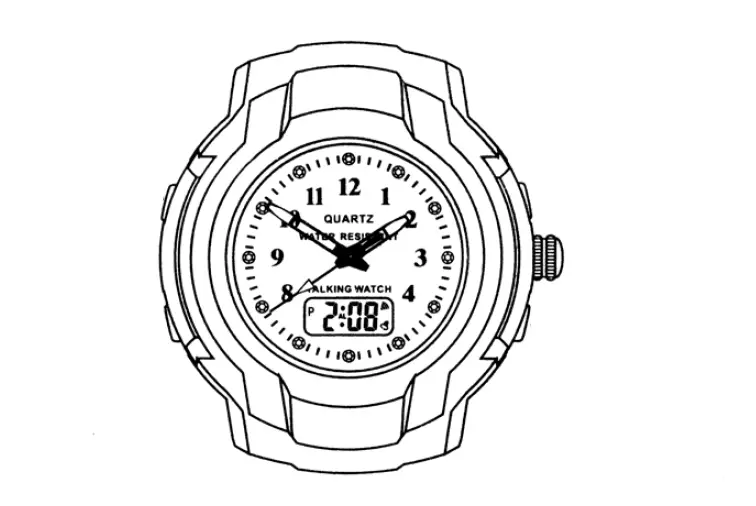 Maxiaids Digital Analog Talking Water-resistant Watch User Manual Maxiaids Digital Analog Talking Water-resistant Watch User Manual