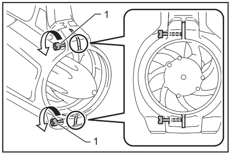 makita XBU03 Brushless Cordless Blower - ASSEMBLY 1