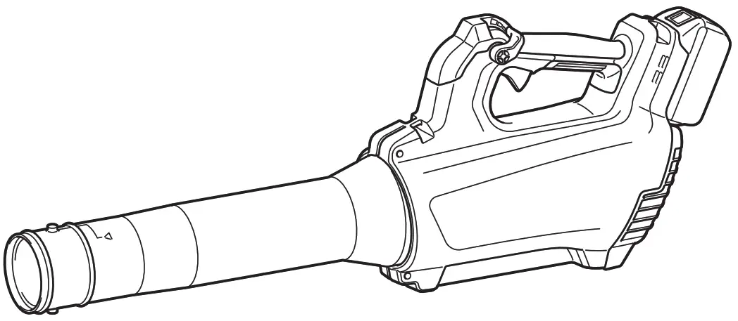 makita XBU03 Brushless Cordless Blower