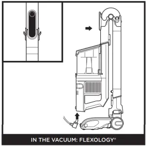 Shark IZ300UK Series Anti Hair Wrap DuoClean and Powerfins Cordless Vacuum Cleaner - CHARGING THE BATTERY 3