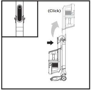 Shark IZ300UK Series Anti Hair Wrap DuoClean and Powerfins Cordless Vacuum Cleaner - FLEXOLOGY STORAGE 2