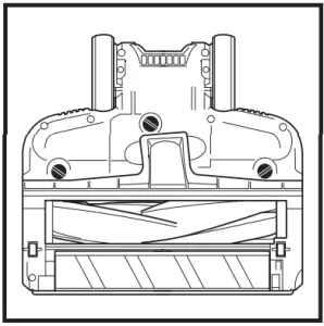 Shark IZ300UK Series Anti Hair Wrap DuoClean and Powerfins Cordless Vacuum Cleaner - FLOOR NOZZLE