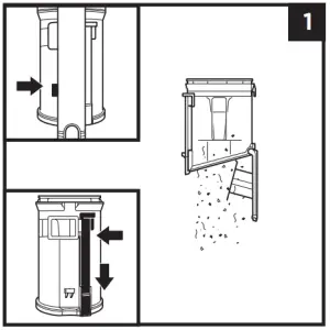 Shark IZ300UK Series Anti Hair Wrap DuoClean and Powerfins Cordless Vacuum Cleaner - REMOVING 1