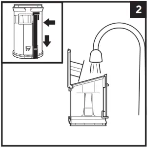 Shark IZ300UK Series Anti Hair Wrap DuoClean and Powerfins Cordless Vacuum Cleaner - REMOVING 2