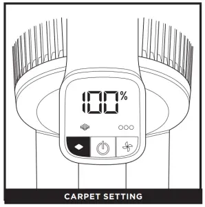 Shark IZ300UK Series Anti Hair Wrap DuoClean and Powerfins Cordless Vacuum Cleaner - SETTINGS 3