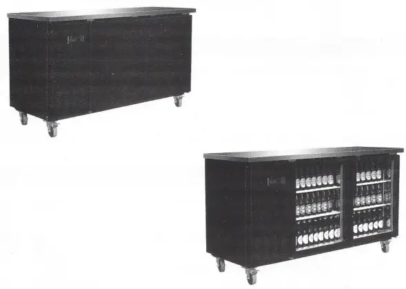 Arctic Air Back Bar Bottle Cooler [abb72, Abb72g] Instruction Manual