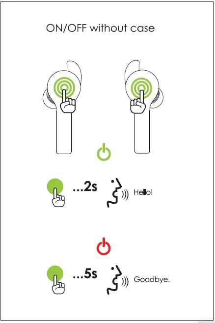 BOOMPODS Bassline Go True Wireless Earbuds User Guide 03