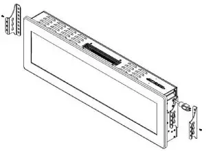 Rocita IF-1350TCL Electric Fireplace---Remove