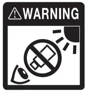 RICOH Pentax UD9x21 Binocular - warning