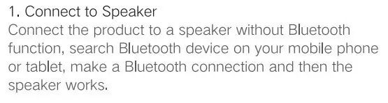 UGREEN CM310 Car Bluetooth Audio Receiver User Manual - Other Functions