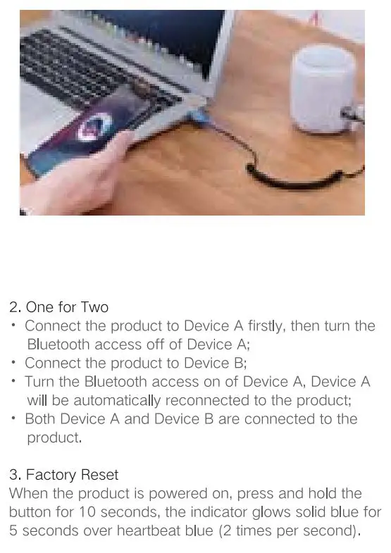 UGREEN CM310 Car Bluetooth Audio Receiver User Manual - Other Functions