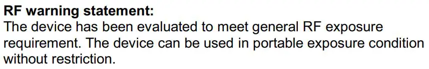 UGREEN CM310 Car Bluetooth Audio Receiver User Manual - RF warning statement