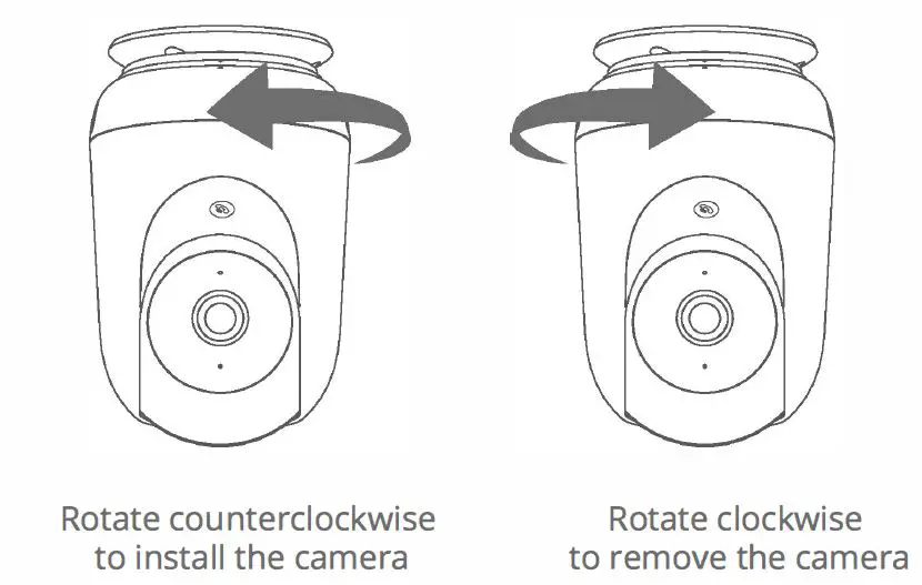 Steps for installing the base