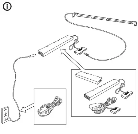 IKEA 604.635.54 MITTLED Led Ktchn Drawer- 5