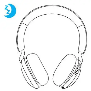Jabra Ear Wireless Headphone - Sleep mode