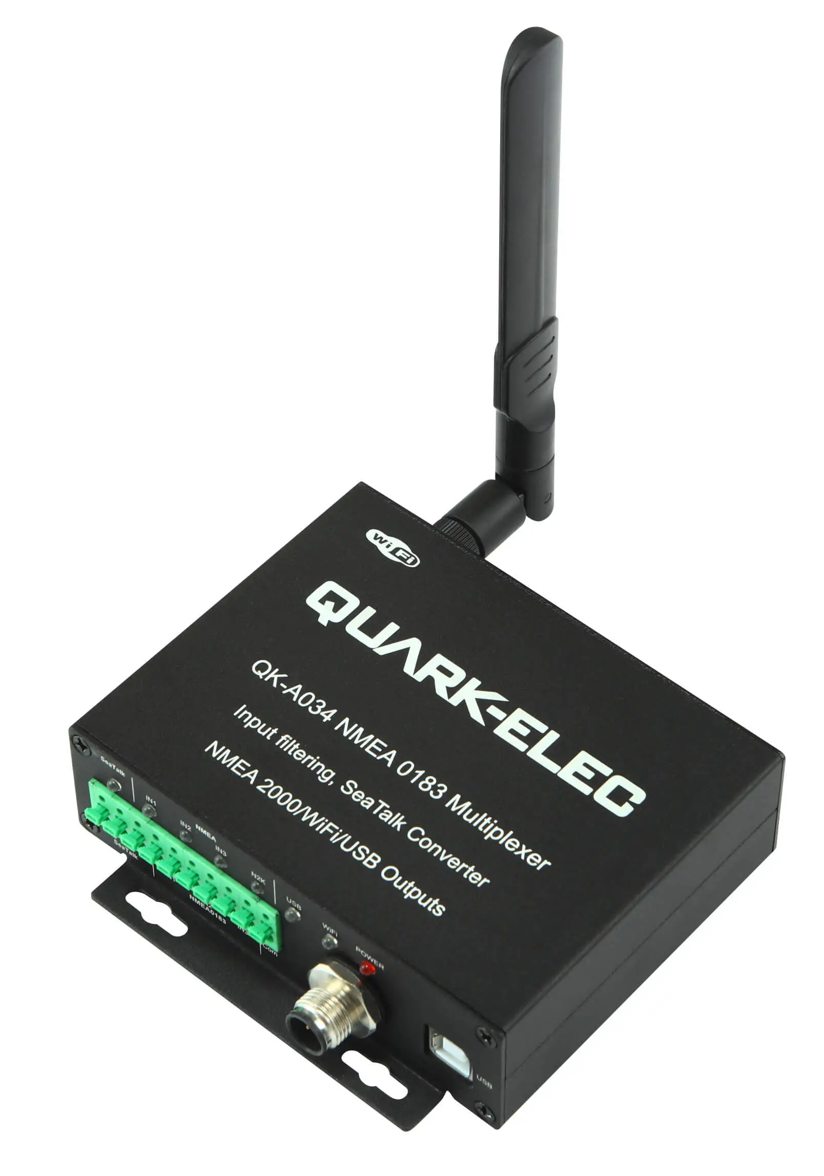 QUARK-ELEC QK-A034 Bi-Directional NMEA 2000 to WIFI and USB Multiplexer product
