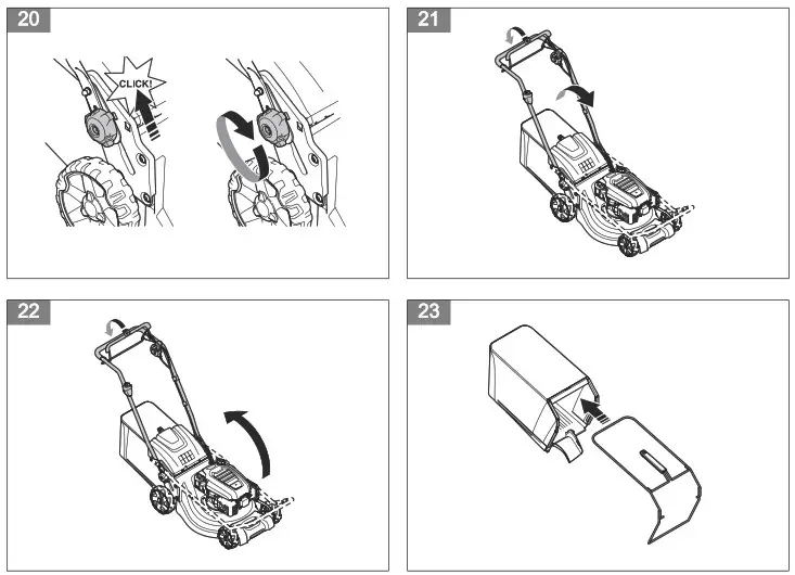 Husqvarna LC 247 Garden Lawn Mower- 20