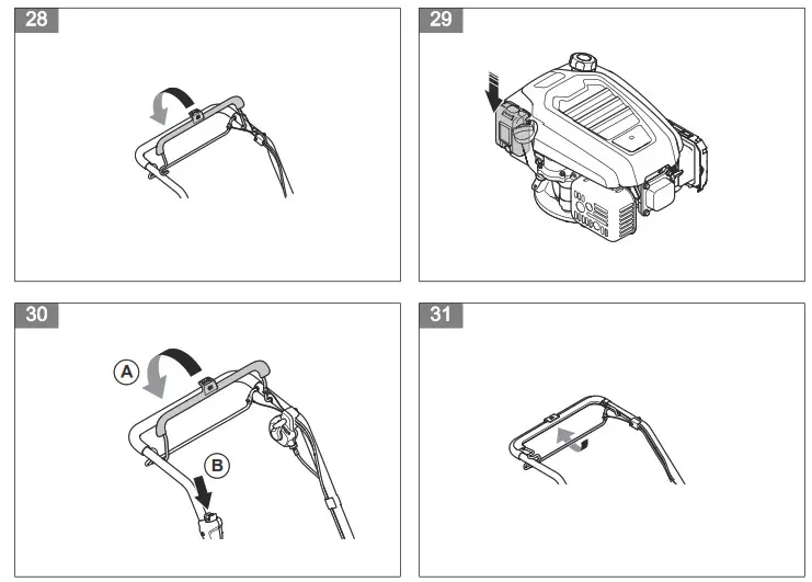 Husqvarna LC 247 Garden Lawn Mower- 28
