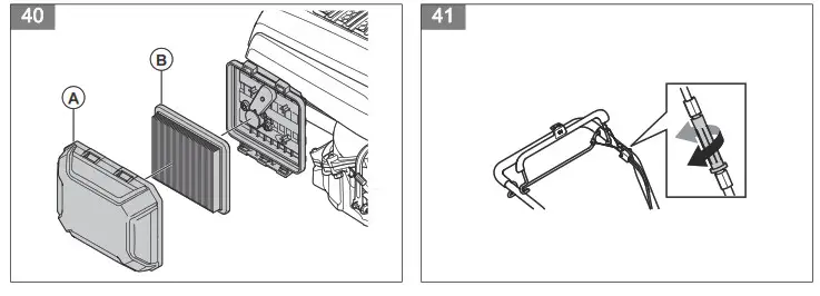 Husqvarna LC 247 Garden Lawn Mower- 40