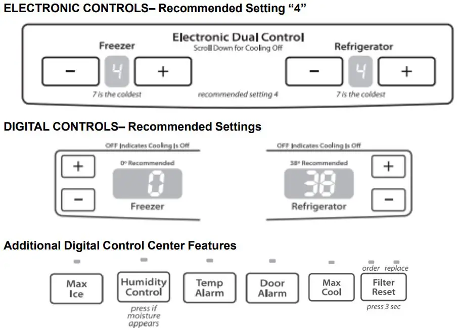 Whirlpool 13254334 Bottom-Mount Refrigerator User Guide - OPERATING INSTRUCTIONS