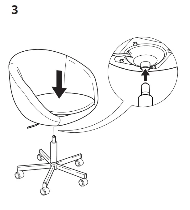 IKEA 304.029.96 SKRUVSTA Swivel Chair fig7