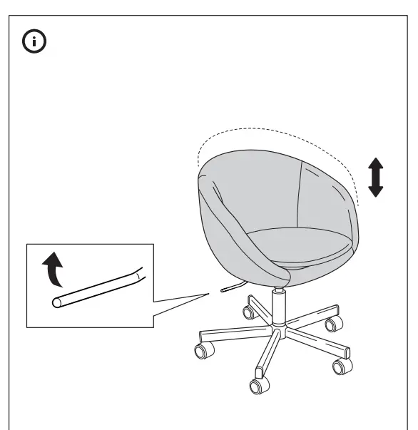 IKEA 304.029.96 SKRUVSTA Swivel Chair fig8