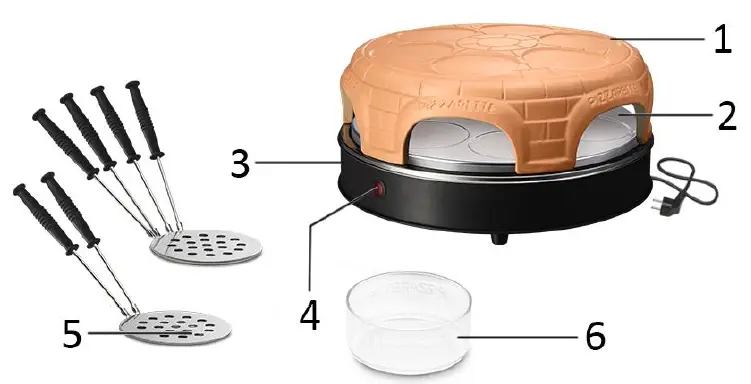 emerio 21856 Maxx Home Pizza Oven fig 1