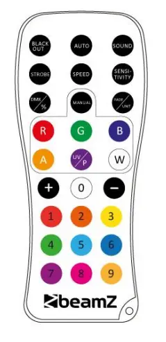 beamZ BBP44 Mini Battery Uplight 1