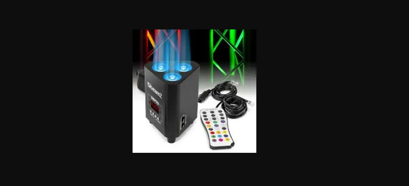 Beamz Bbp44 Mini Battery Uplight User Guide