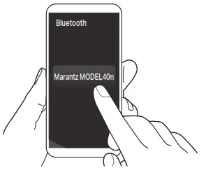 marantz 40n Network Integrated Amplifier - Bluetooth device