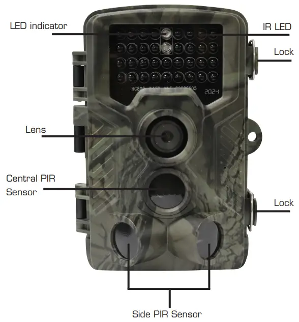 VOSKER 61 017 Wildlife Camera - Key
